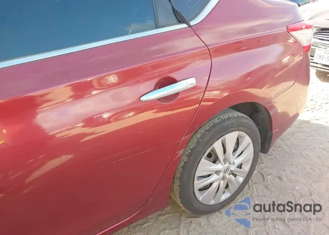 2015 Nissan Sentra Fe+ S/S/Sl/Sr/Sv from USA, damaged, VIN 3N1AB7AP2FL650806